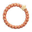 By Eloise London Gold Star Woven - Coral Pink