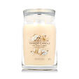 Yankee Candle świeca zapachowa Praline &amp; Birch 567 g - Soft Wool & Amber