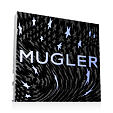 Mugler Alien Goddess EDP napełnialny 60 ml + EDP MINI flakon napełnialny 10 ml + BL 50 ml W - Silver and Blue Stars Cover