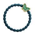 By Eloise London Enamel Gold Butterfly - Bottle Green