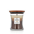 WoodWick Trilogy Medium Hourglass Candles świeca zapachowa 275 g - Café Sweets