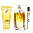Mugler Alien Goddess EDP napełnialny 60 ml + EDP MINI flakon napełnialny 10 ml + BL 50 ml W - Silver and Blue Stars Cover