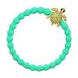 By Eloise London Gold Diamanté Turtle - Sky Blue