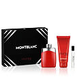 Montblanc Legend Red EDP 100 ml + EDP MINI 7.5 ml + żel pod prysznic do ciała i włosów 100 ml M - Corner Lines Cover