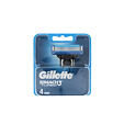 Gillette Mach3 Turbo Ostrza wymienne do maszynki do golenia 4 szt - Stare opakowanie