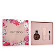Jimmy Choo Jimmy Choo EDP 100 ml + EDP MINI 7,5 ml + BL 100 ml W - Pink and Silver Flowers Cover