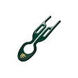 Fiona Franchimon Nº 1 Hairpin (Emerald Green) 3 szt