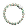 By Eloise London Metallic Silver Heart - Maldives