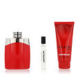 Montblanc Legend Red EDP 100 ml + EDP MINI 7.5 ml + żel pod prysznic do ciała i włosów 100 ml M - Red Cover