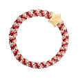 By Eloise London Gold Star Woven - Candy Cane