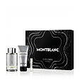 Montblanc Explorer Platinum EDP 100 ml + EDP MINI 7,5 ml + żel pod prysznic do ciała i włosów 100 ml - Star Triple-Line Cover