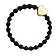 By Eloise London Gold Heart - czarny