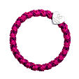 By Eloise London Silver Heart Woven - Magenta
