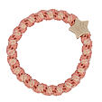 By Eloise London Gold Star Woven - Coral Pink