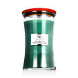 WoodWick Large Hourglass Candles świeca zapachowa 610 g - Mint Leaves & Oak