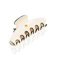 Balmain Hair Couture Pince à Cheveux Large - White & Black